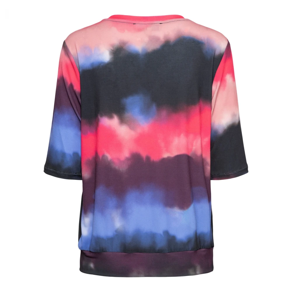&Co Woman T-shirt met ronde hals Multicolor Dames