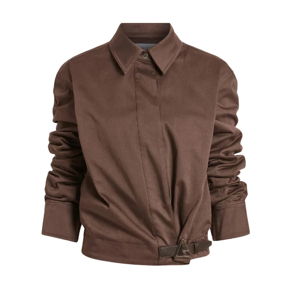16Arlington Women's Brown Jolie Jacket - Blouses - Xs - Blouses & Shirts