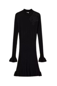 Czarne U&B Sukienki Midi