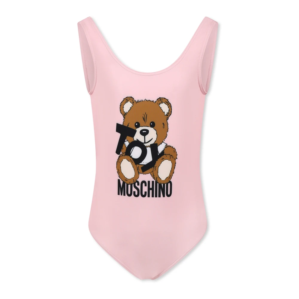 Moschino Rosa Teddybjörn Baddräkt Pink, Flicka