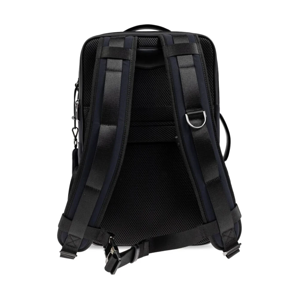 Emporio Armani Stijlvolle Urban Rugzak voor Dagelijks Gebruik Black Heren