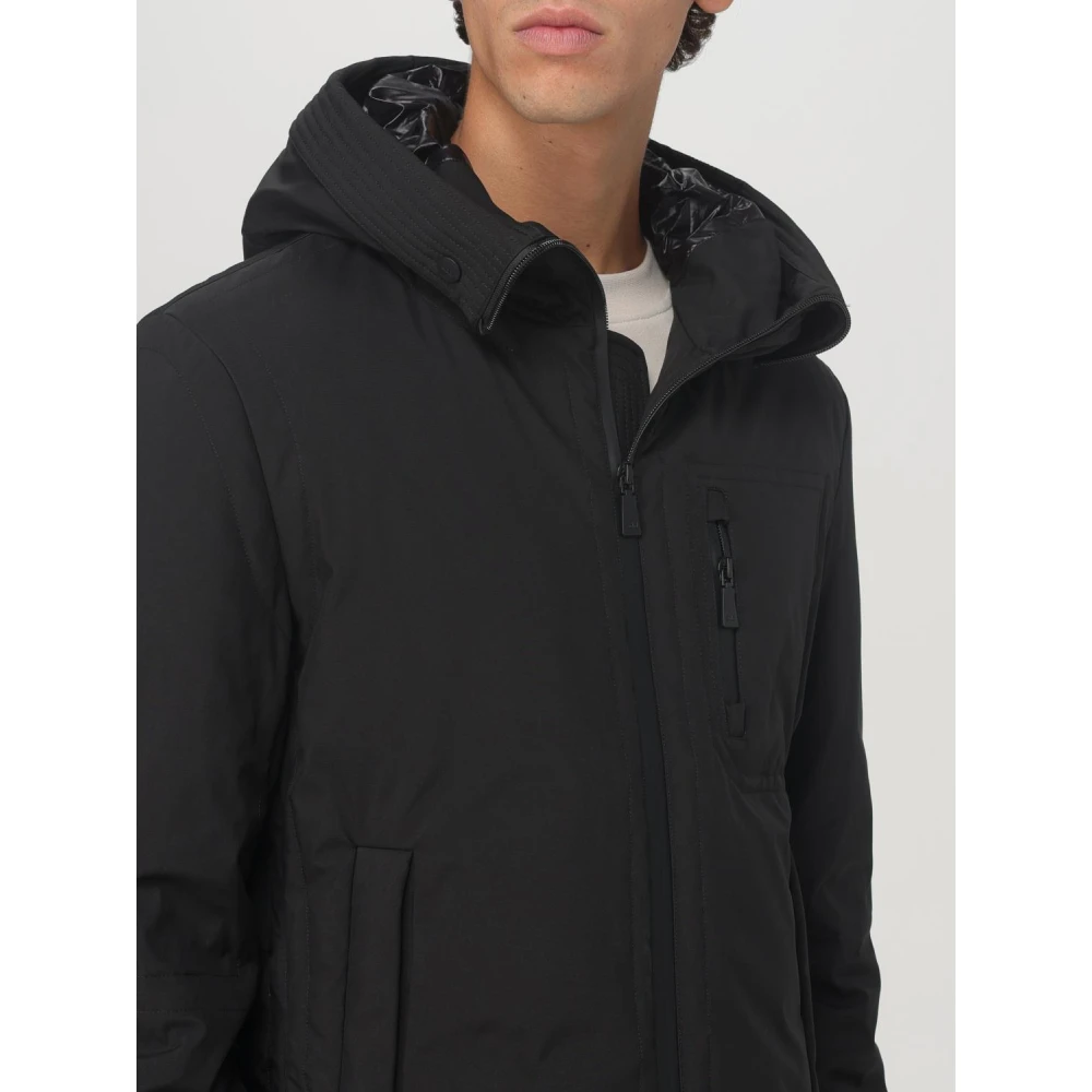 add Zwarte Jassen Collectie Black Heren