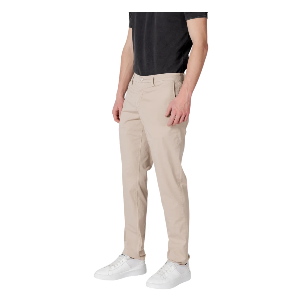 Replay Regular Comfort Broek Beige Heren