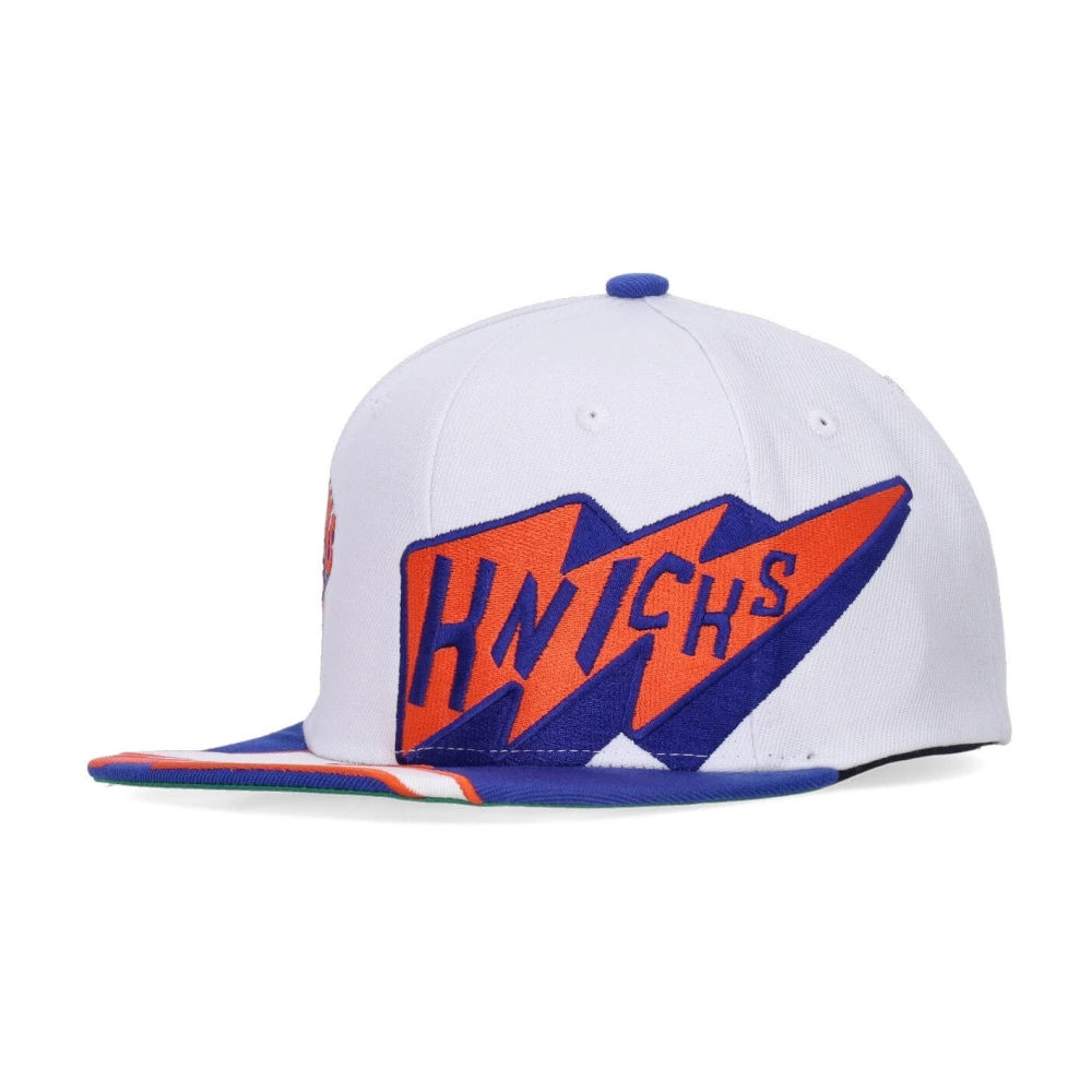 Mitchell & Ness NBA Fast Times Snapback Cap Wit White Heren