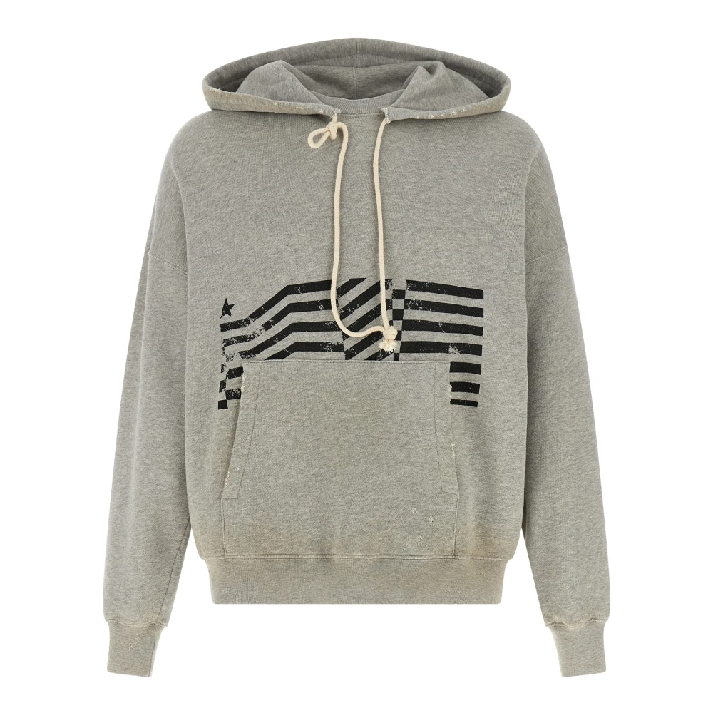 Golden Goose Men's Gray Hoodies, M, Journey Hoodie