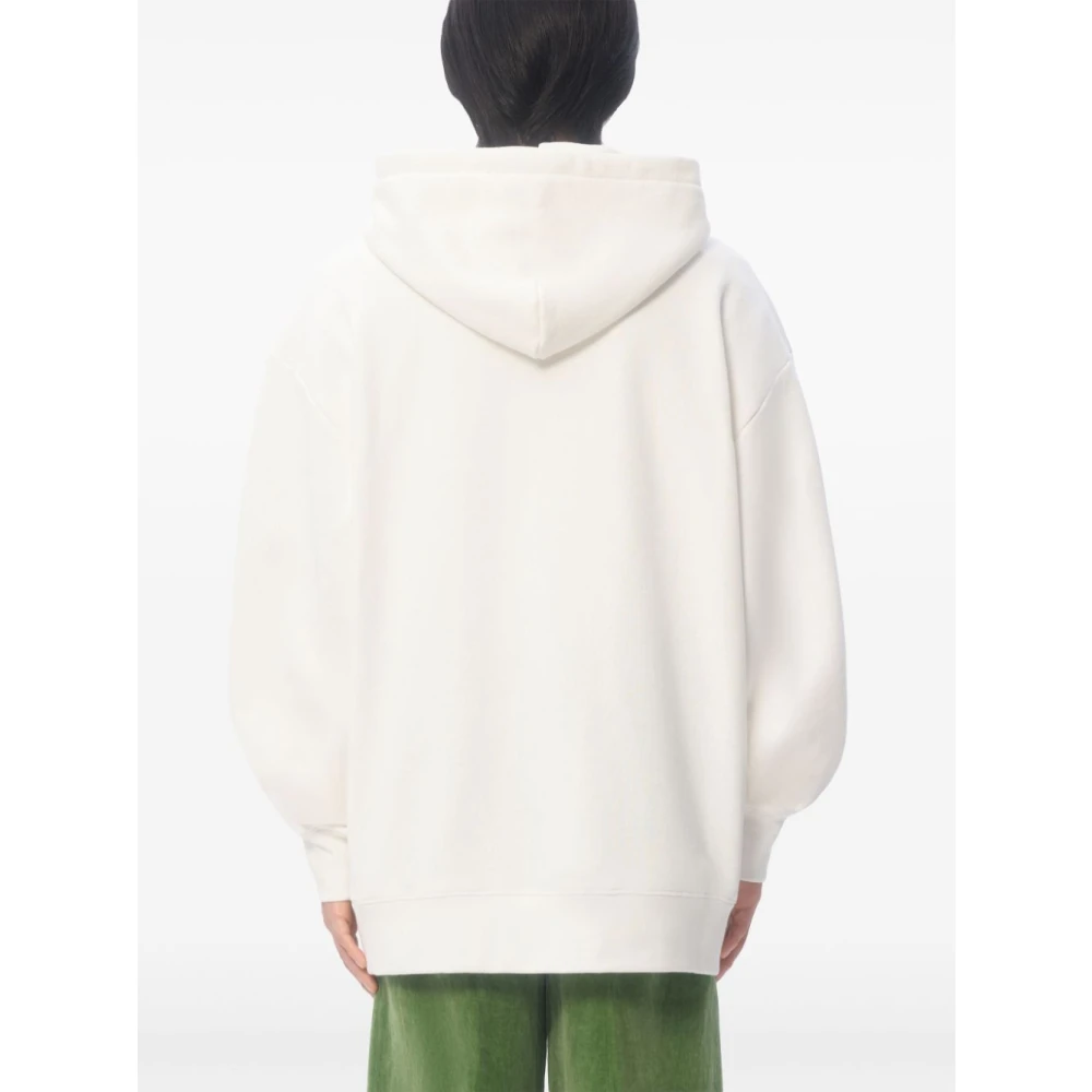 Valentino Garavani Ivory Sweaters voor Vrouwen Beige Heren