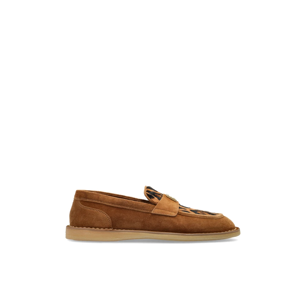 Dolce & Gabbana Damen Braun Schuhe, 37 Eugröße: