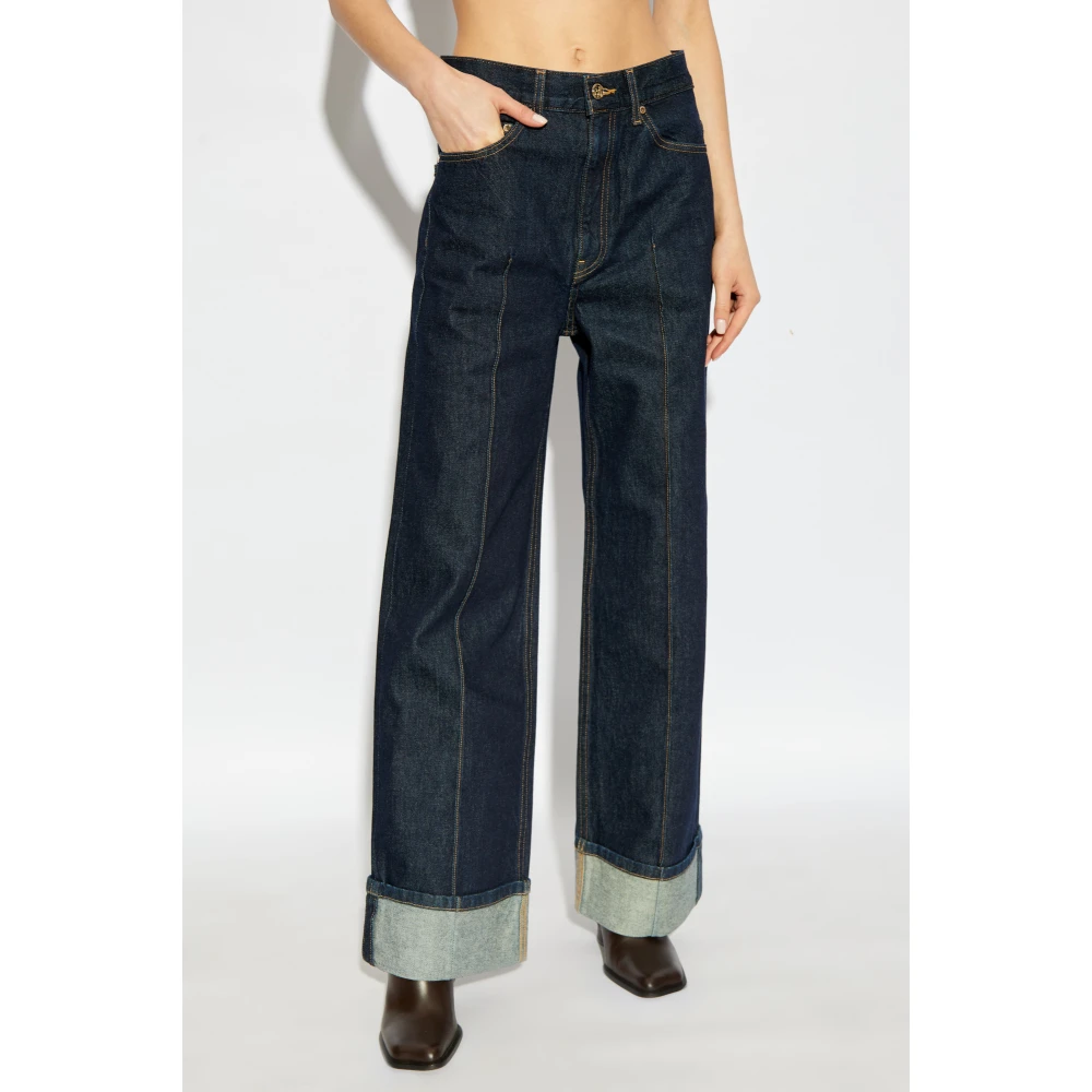 Ulla Johnson Jeans The Genevieve Blue Dames
