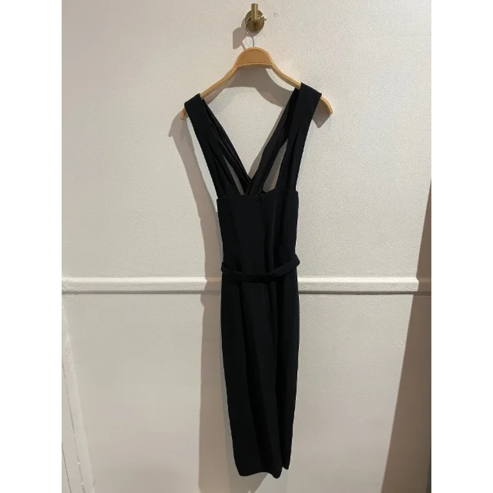 Gucci Vintage Pre-owned Fabric dresses Black Dames