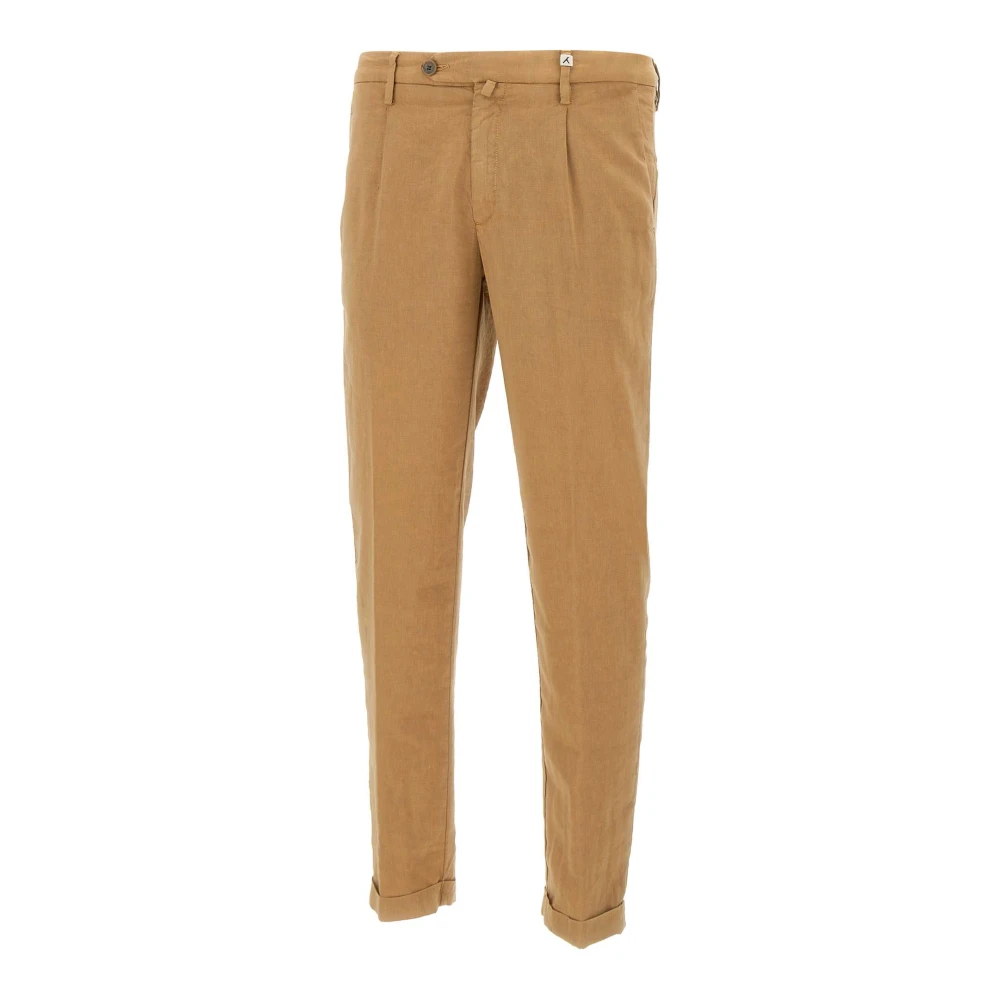 Myths Men's Brown Zeus L Trousers