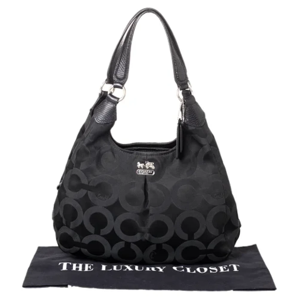 Coach Pre-owned Leather handbags Black Dames