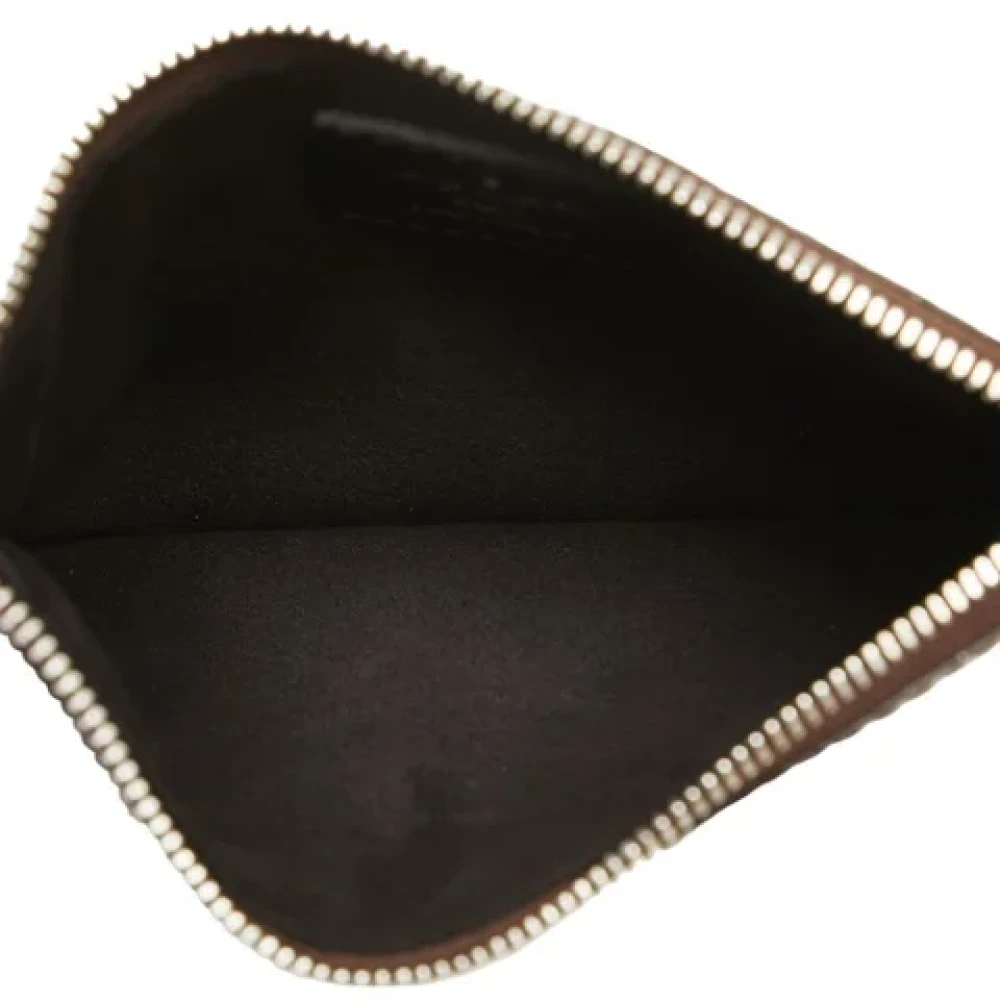 Louis Vuitton Vintage Pre-owned Plastic handbags Brown Dames