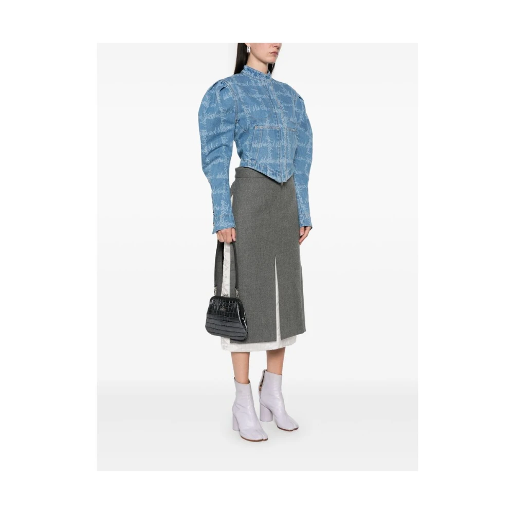 Vivienne Westwood Antracietgrijze Kiss-Lock Handtas Gray Dames