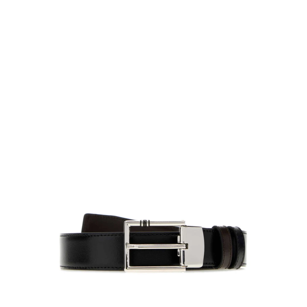 Montblanc Black Belts, Male, One Size, 30 Mm Reversible Belt