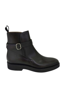 Elegant Läder Ankel Boot