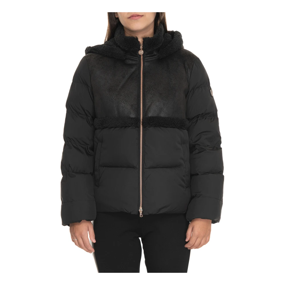 Emporio Armani EA7 Pufferjas voor Heren Black Dames