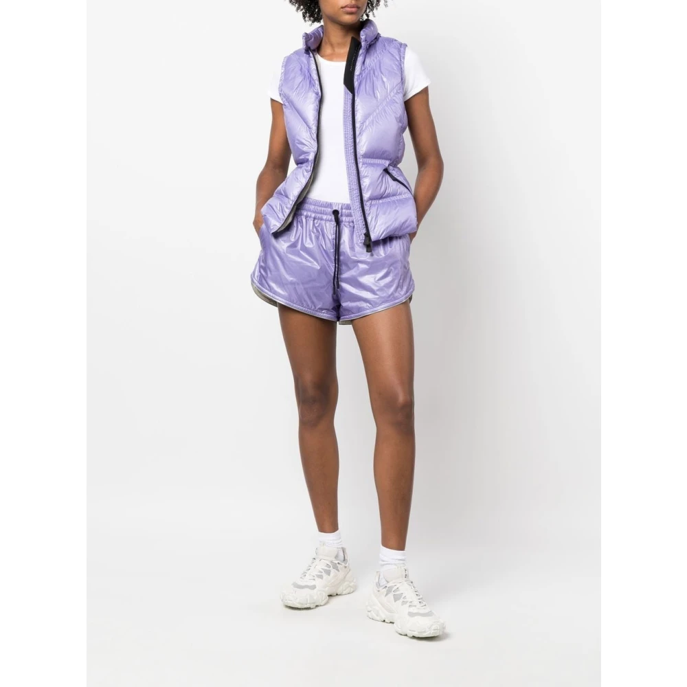 Moncler Klassieke Korte Jas Purple Dames