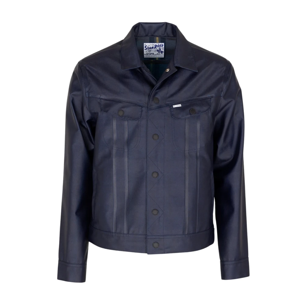 Stutterheim Lee Storm Rider™ Waterdichte Jas Blue Heren