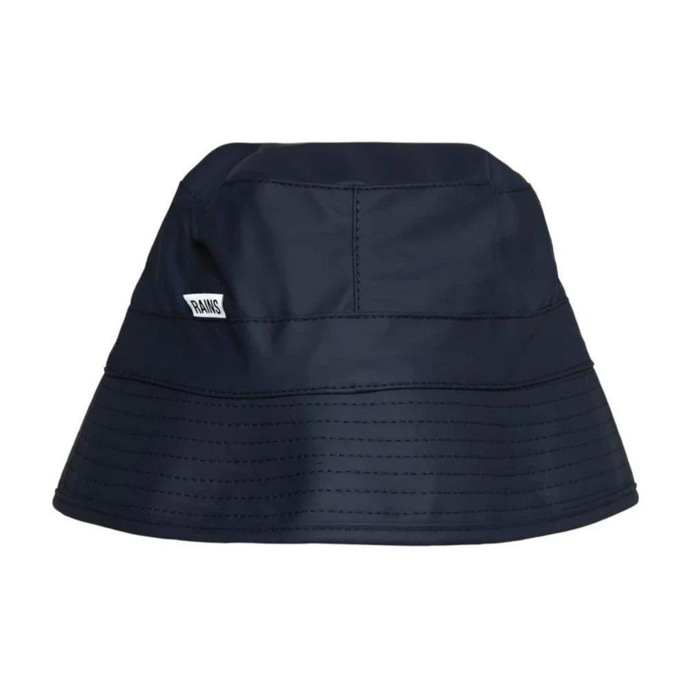 Rains Blauwe Waterdichte Stijlvolle Hoed Blue Unisex