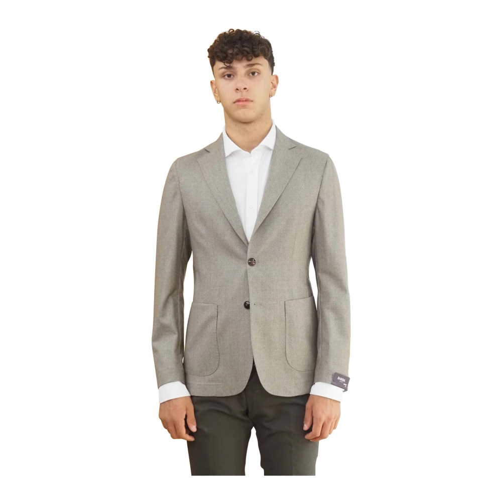 Barba - Jackets > Blazers - Gray - Barba - Modalova