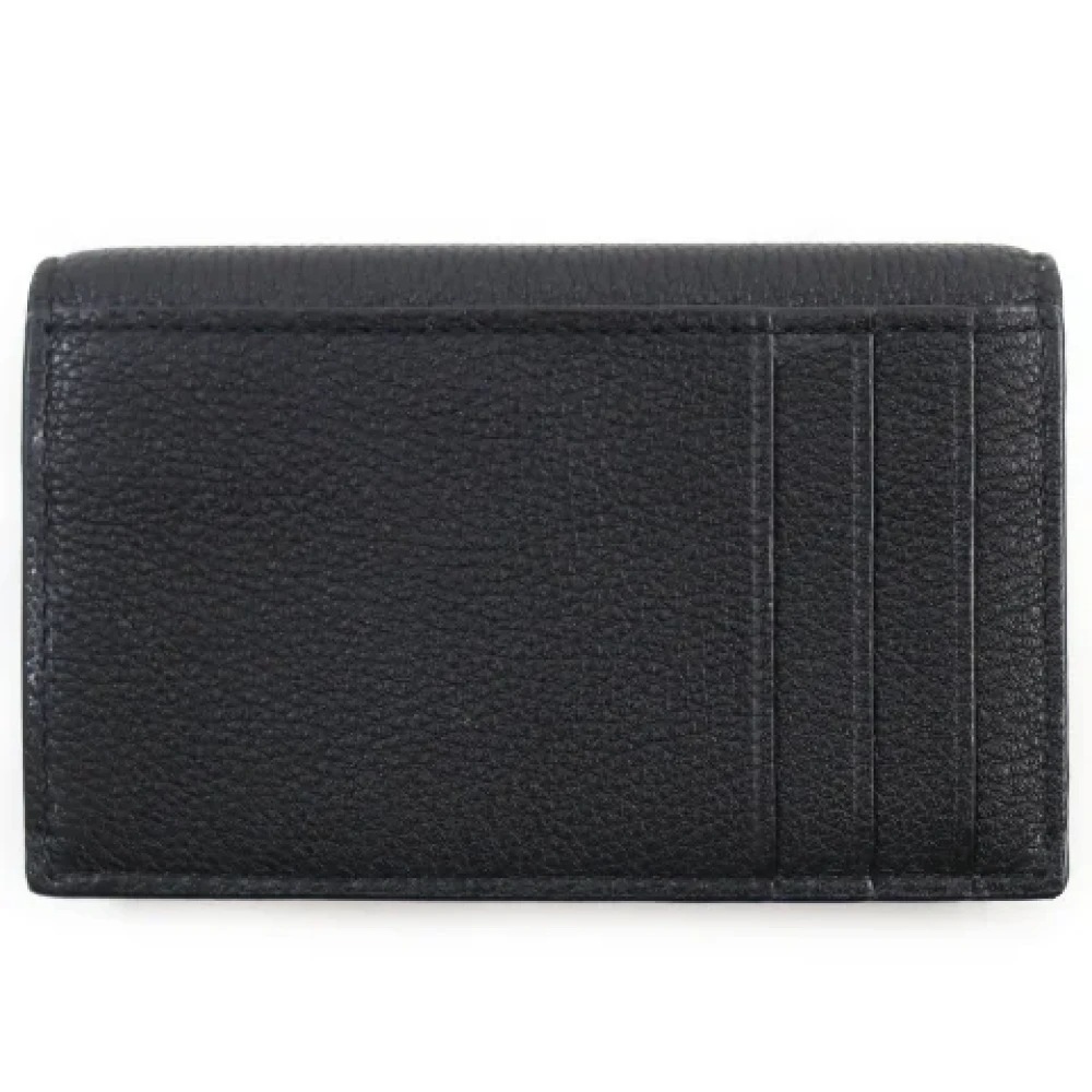 Bottega Veneta Vintage Pre-owned Leather wallets Black Heren