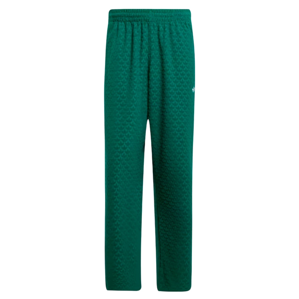 Adidas Casual Gedrapeerde Broek met Ritszakken Green Heren