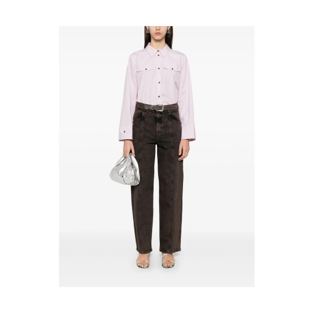 BAUM UND PFERDGARTEN Lichtroze knoopshirt Pink Dames