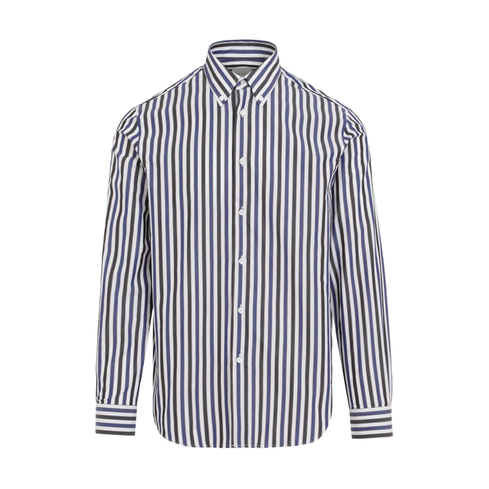 PS By Paul Smith Casual Fit Shirt in Wit Multicolor Heren