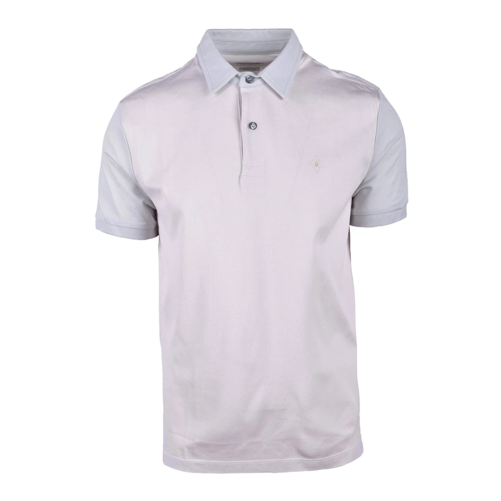 Ballantyne Katoenen Polo Shirt Gray Heren