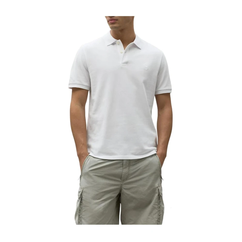 Ecoalf Men's White Rayanalf Polo Shirt