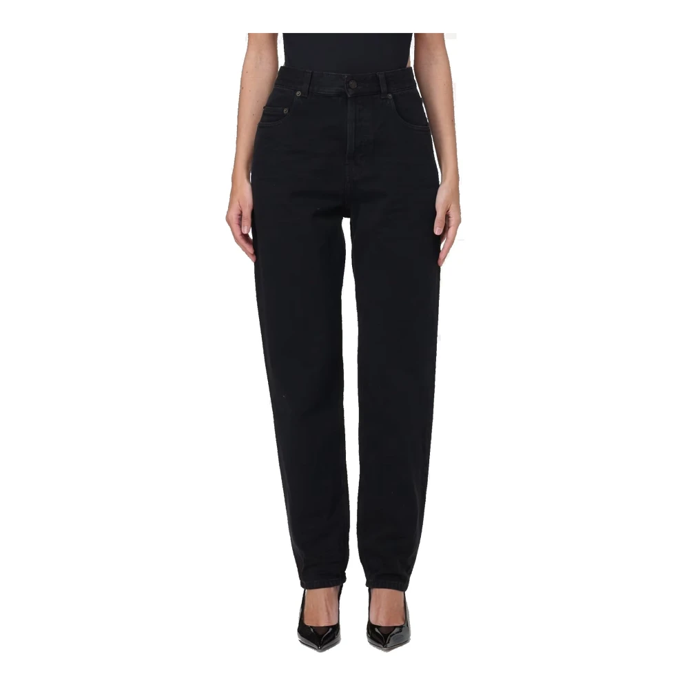 Saint Laurent Vanessa Denim Jeans Black Dames
