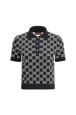 GG Ull Jacquard Polo Skjorta