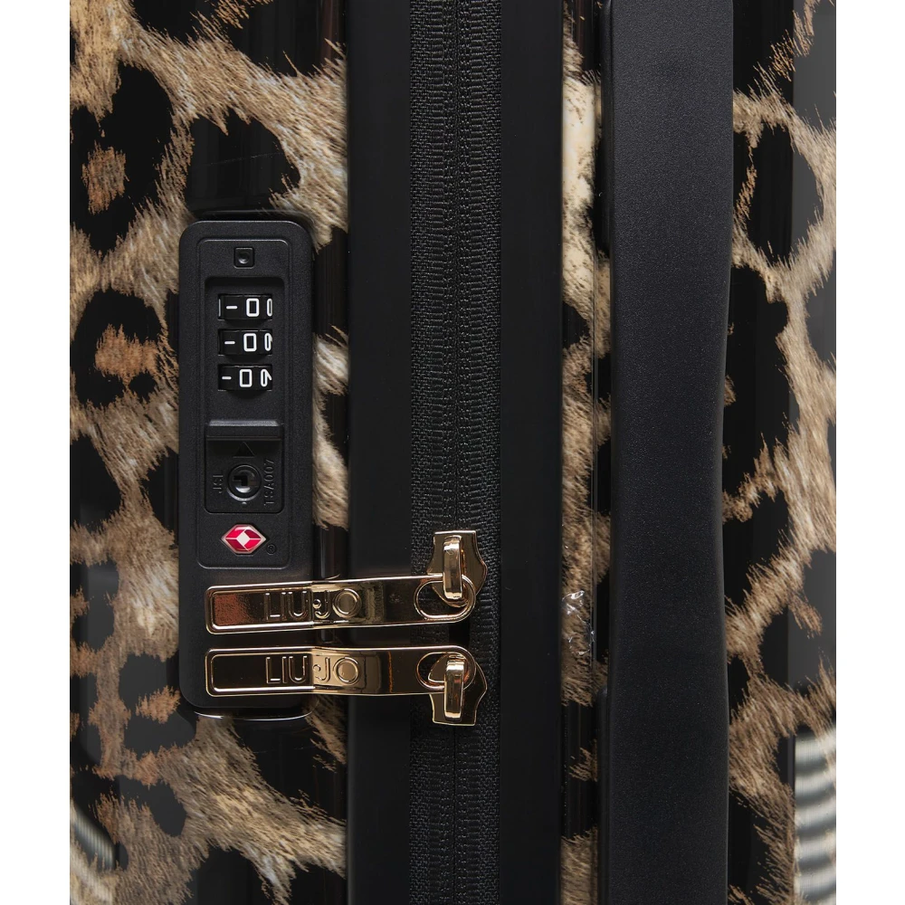 Liu Jo Logo Trolley met Combinatieslot Black Dames