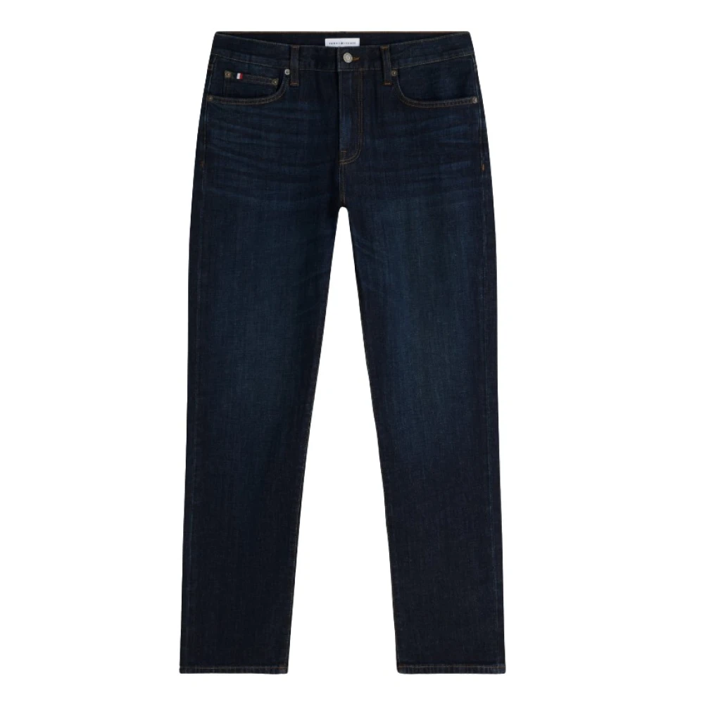 Tommy Hilfiger Herren Blau "Denton Slim Straight Fit" - Bild 2