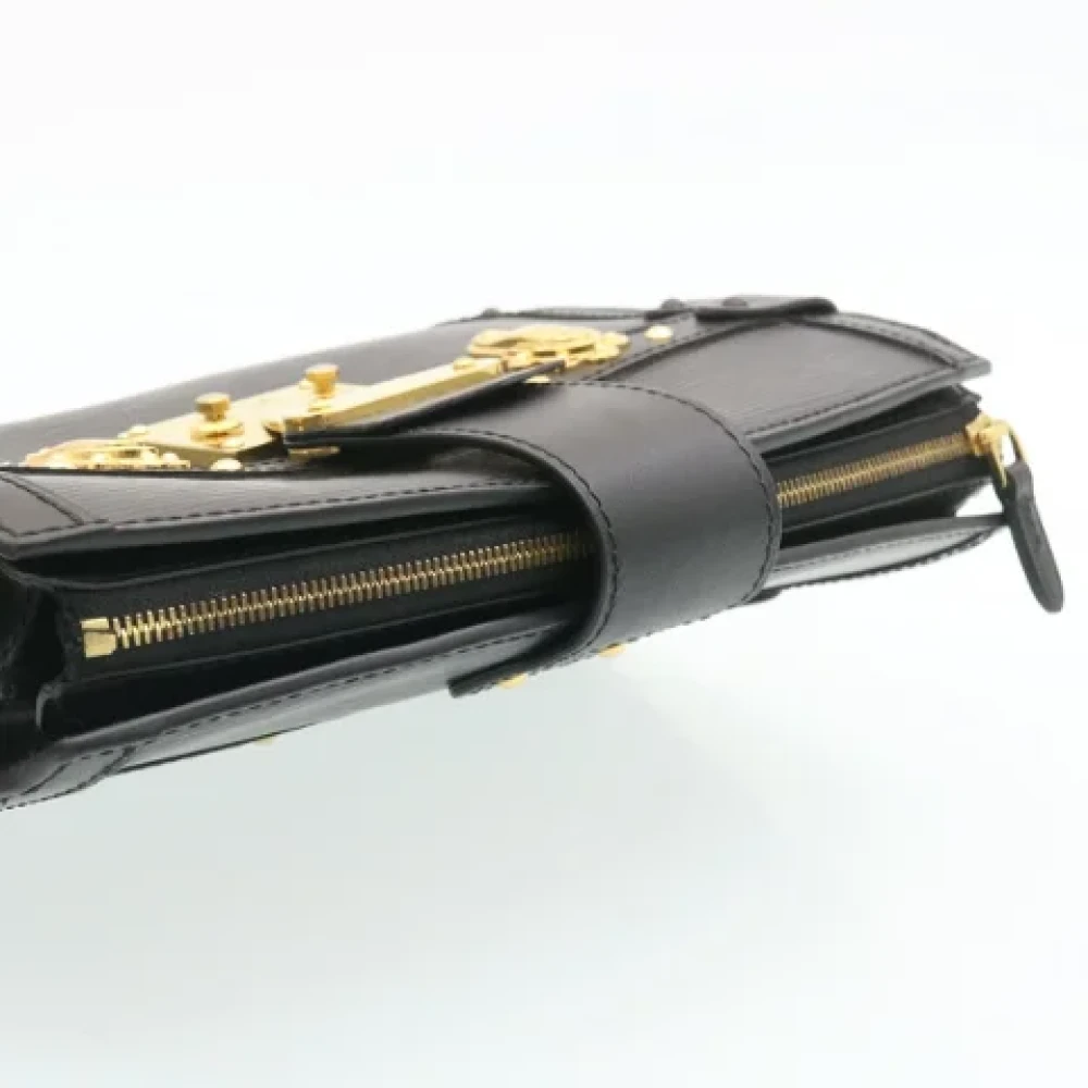 Louis Vuitton Vintage Pre-owned Leather louis-vuitton-bags Black Dames