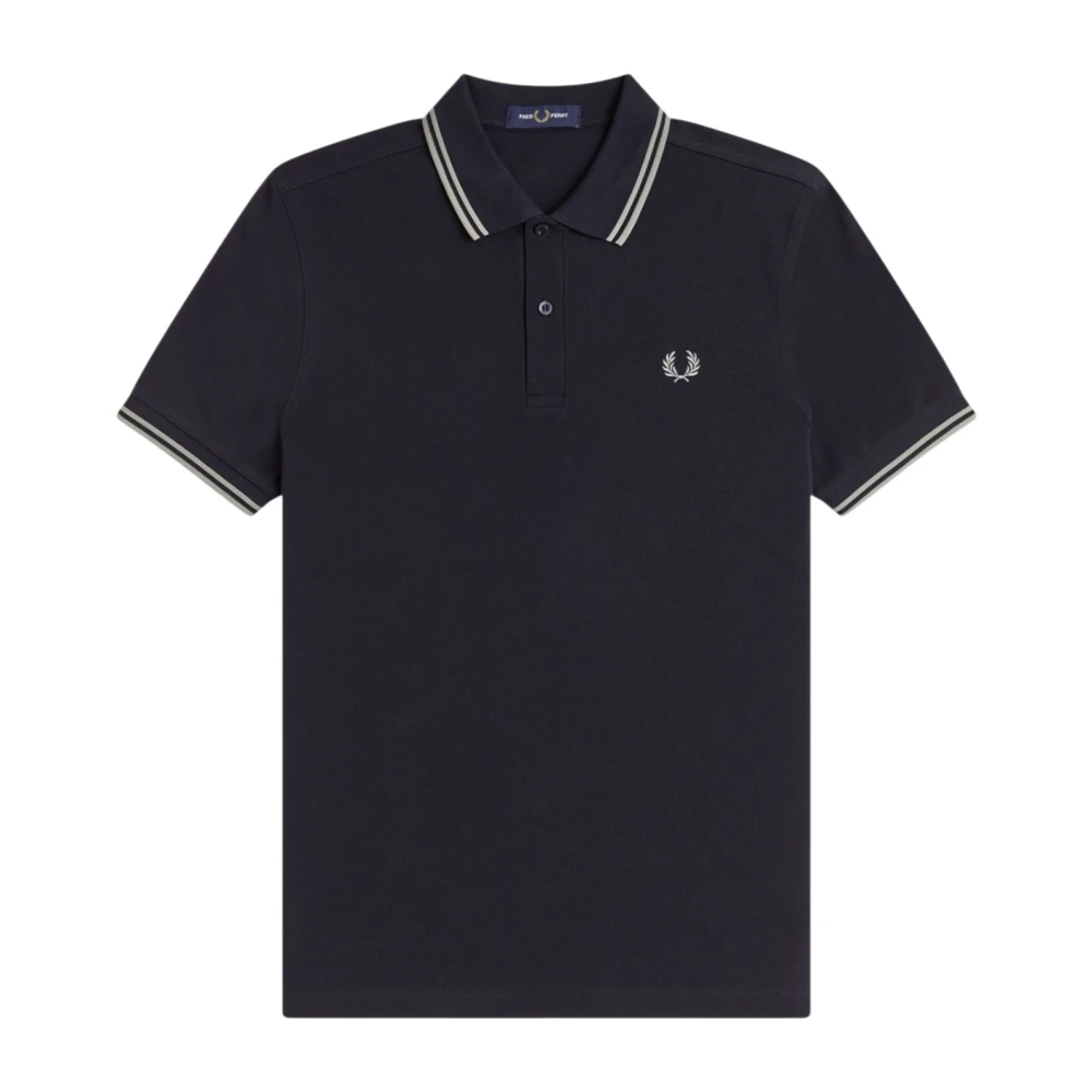 Fred Perry Men's Blue M3600 Polo Shirt - Polo Shirts - L - Tops