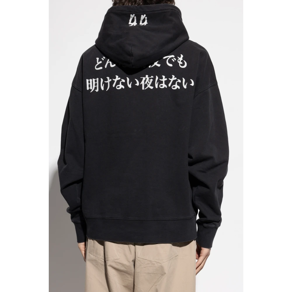 44 Label Group Gedrukte sweatshirt Black Heren