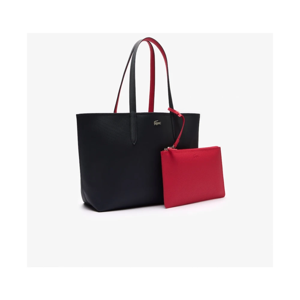 Lacoste Reversible Bicolor Tote Bag Anna Blue Dames