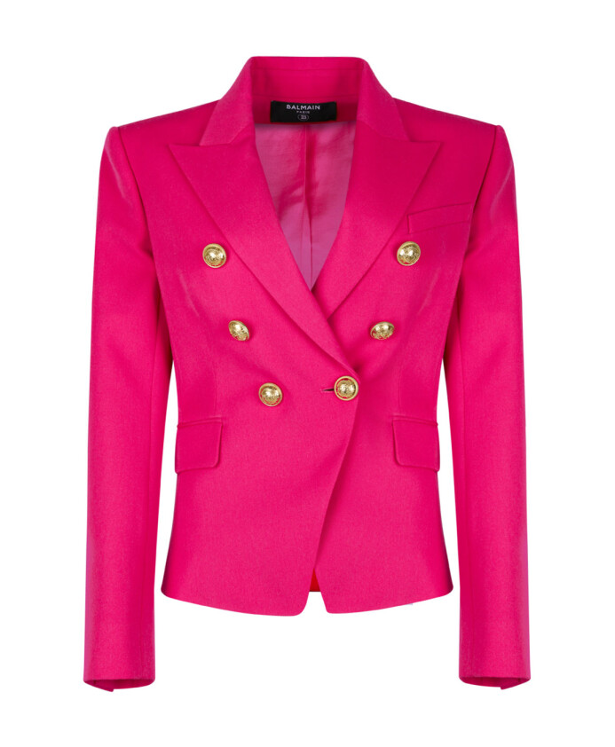 fuchsia-double-breasted-blazer