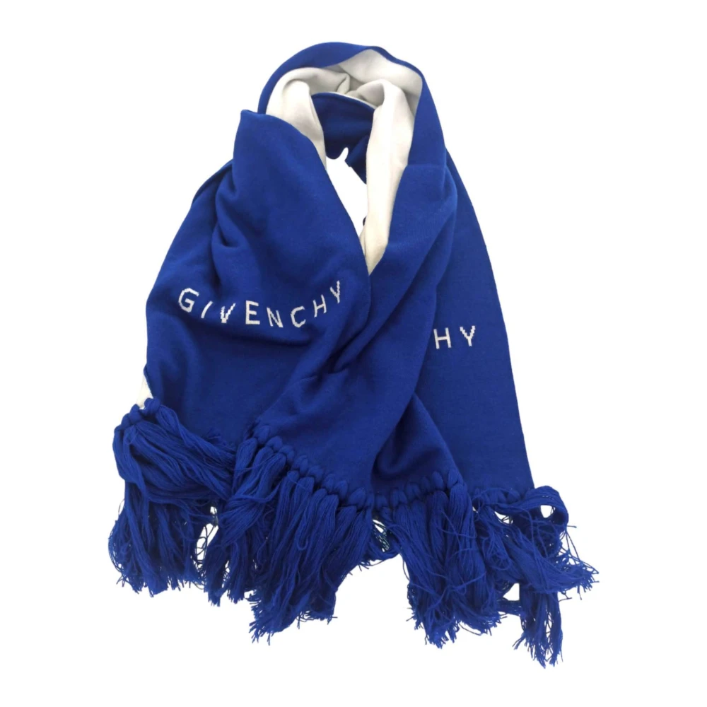 Givenchy Modieuze sjaal voor alle gelegenheden Blue Dames