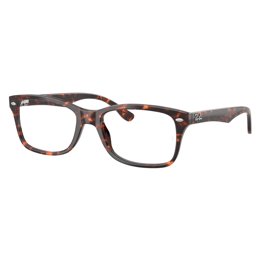Ray - Ban Unisex Red Rx5228 8423 Optical Frames Acetate Transparent Squa Normal - Image 3