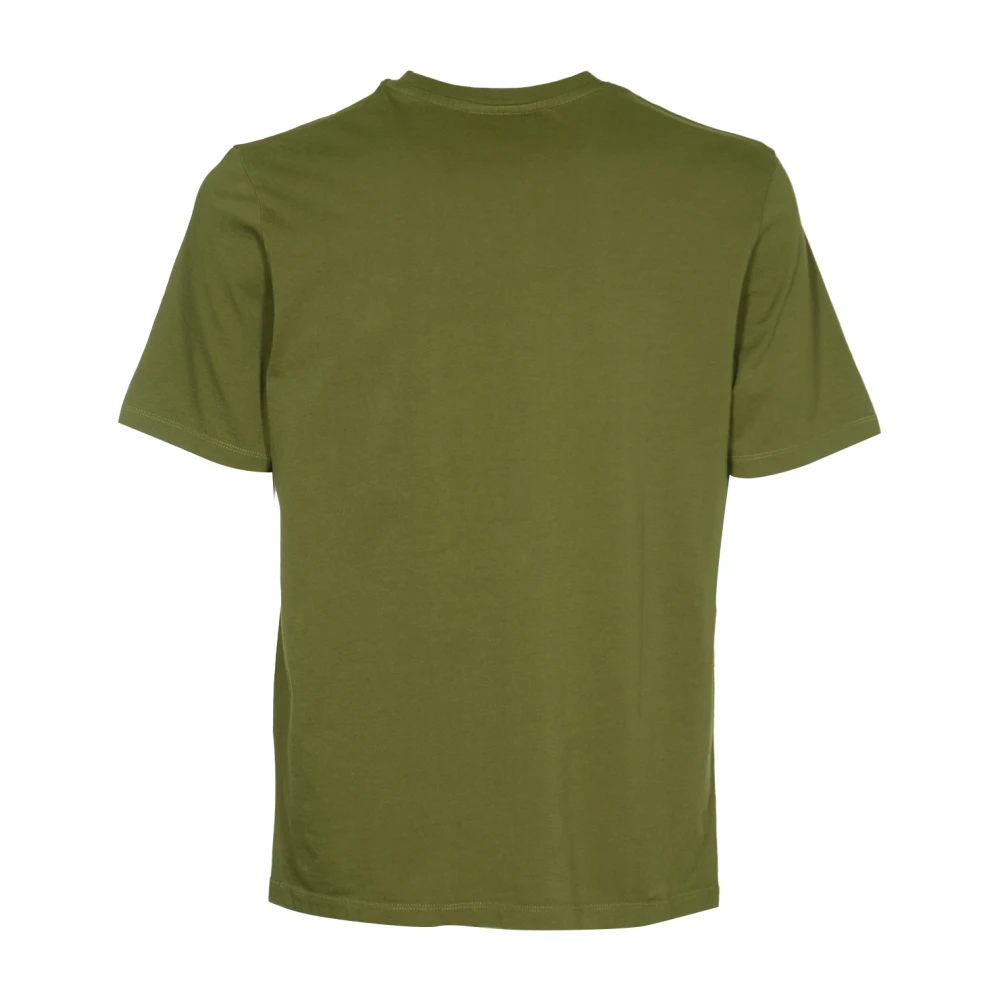 Maison Kitsuné Chillax Fox Patch T-shirt Green Heren