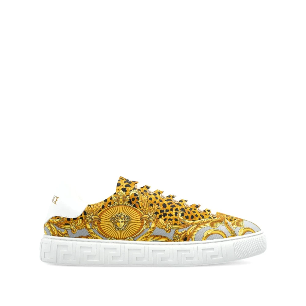 Versace Sneakers Dames Schoenen Geel