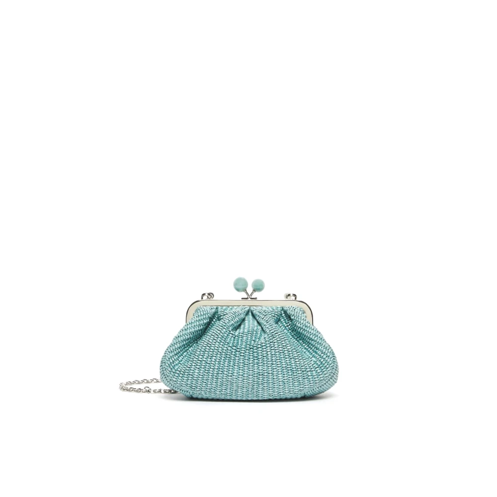 Weekend Max Mara Blue Pasticcino Bag Small - Female - Clutches - One Size - Bags