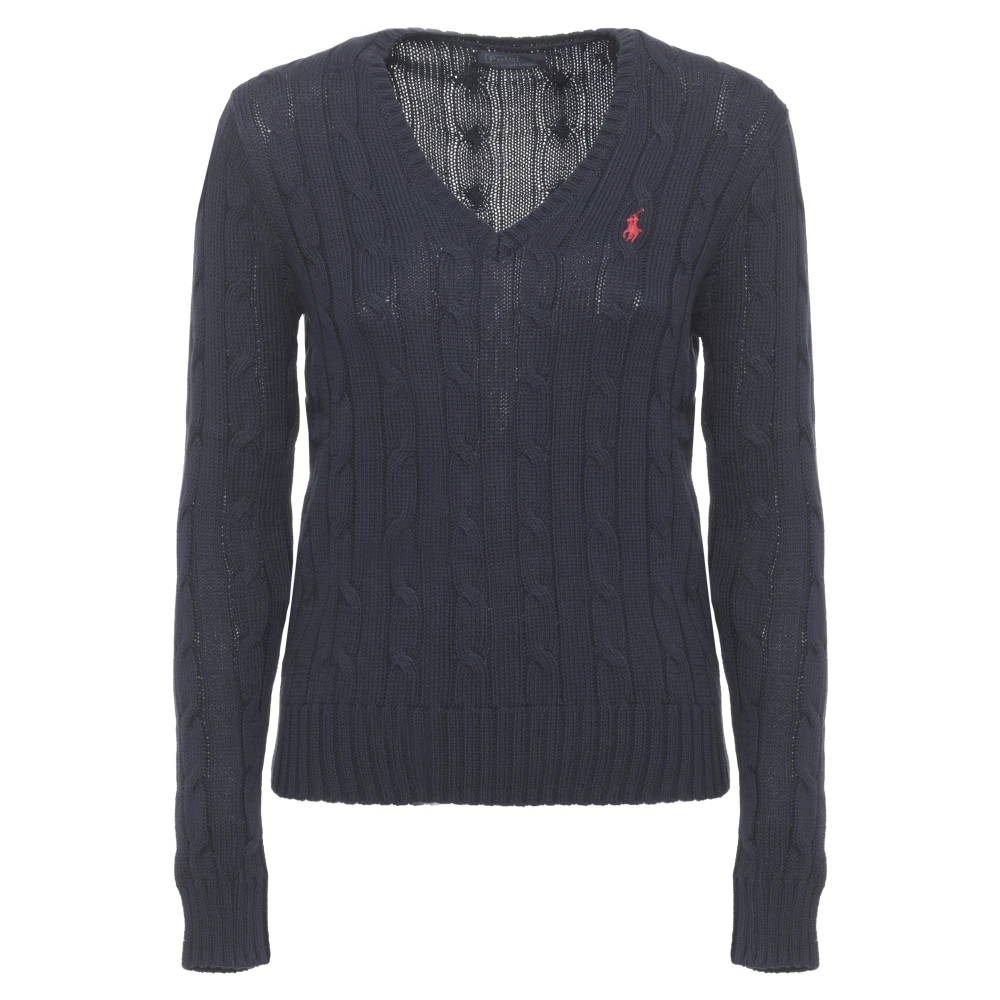 Ralph Lauren Donna Blu Maglie, L, New,