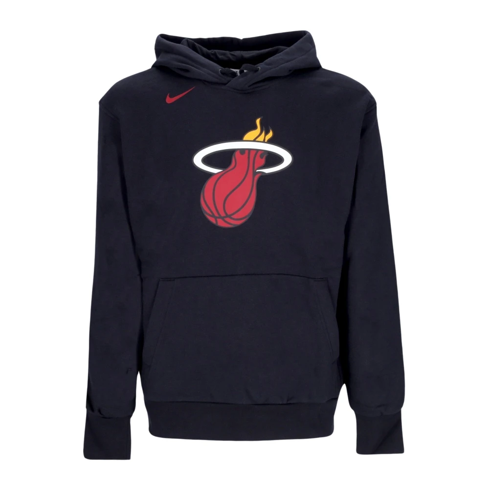 Nike Essential Fleece Hoodie NBA Stijl Black Heren
