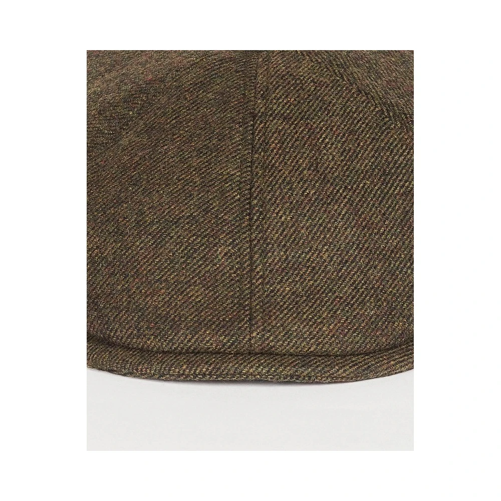 Barbour Wollen Baker Boy Hoed Green Heren