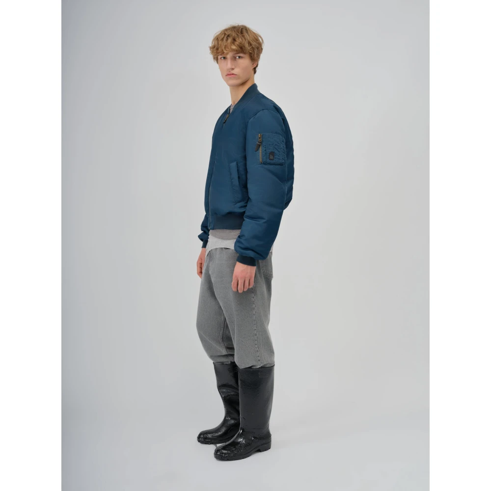 Bacon M Bomber Twill Avio Blue Heren