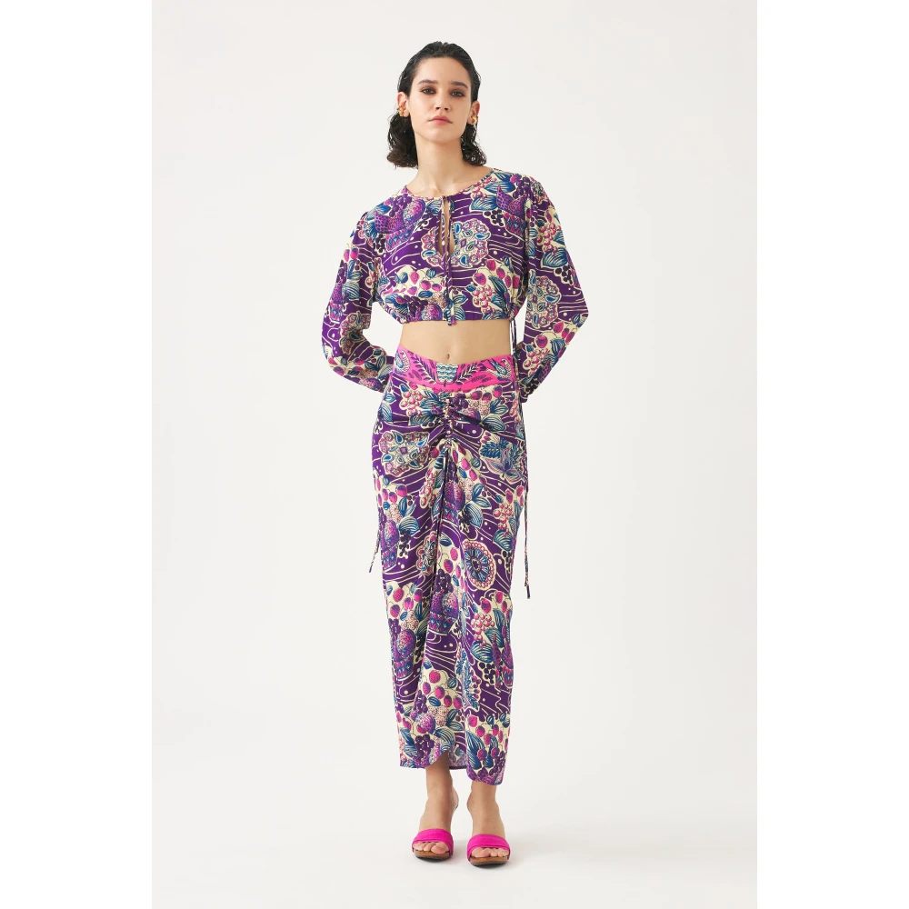 Antik batik Rok Ysee Multicolor Dames