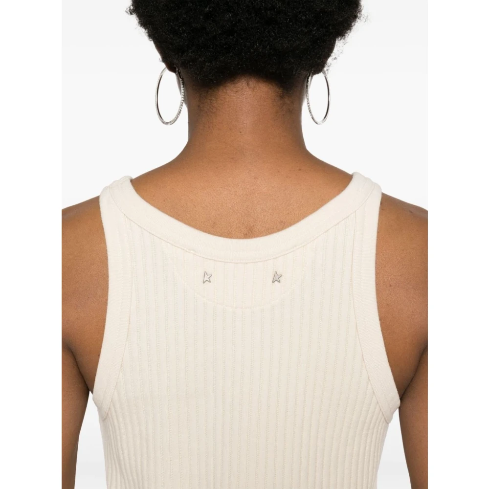 Golden Goose Journey Tank Top Beige Dames